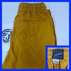 J. Crew Men's Hiking‎ Shorts Size Small Nylon Yellow Gold  Camping